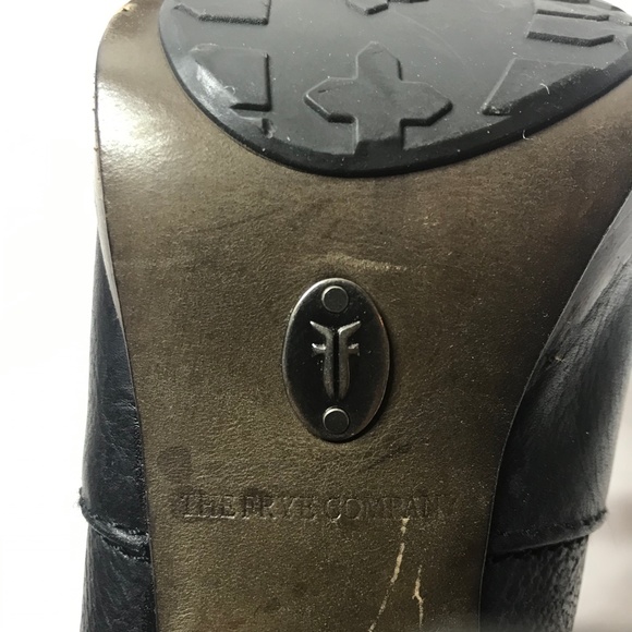 FRYE Harlow Multi Strap Boots Heel Platform - Picture 8 of 10